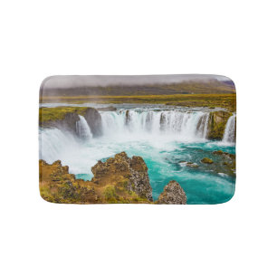 Godafoss waterfall, Iceland Bath Mat
