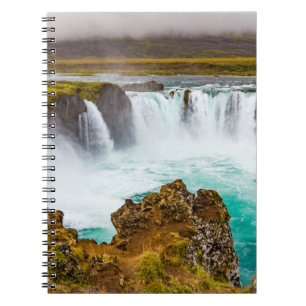 Godafoss waterfall, Iceland Notebook