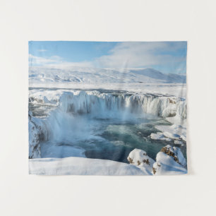 Godafoss Waterfall Landscape Tapestry