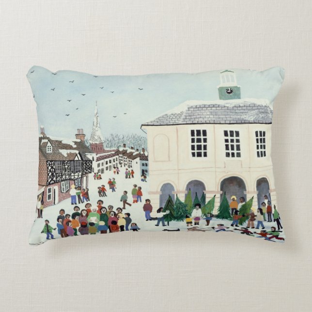 Godalming Surrey Accent Pillow (Front)