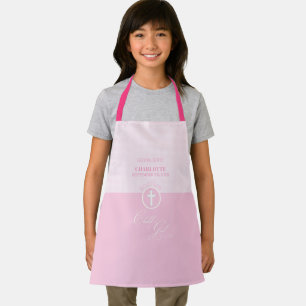 Goddaughter Baptism Pink Child of God Personalized Apron