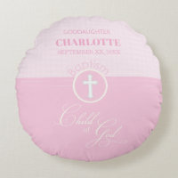 Goddaughter Baptism Pink Child of God Personalized