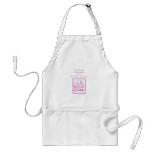 Goddaughter First Communion, Pink Standard Apron