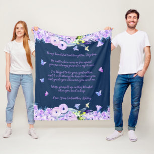 Goddaughter Fleece Blanket