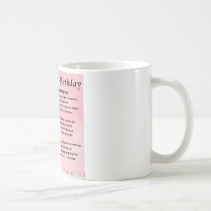 Goddaughter Poem - 21st Birthday Design Coffee Mug