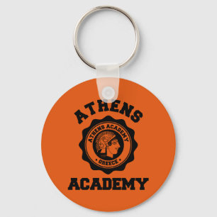 Goddess Athena - Athens Academy Seal Keychain