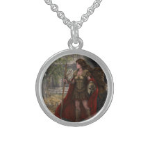 Goddess Athena Necklace by artist Lindsay Archer