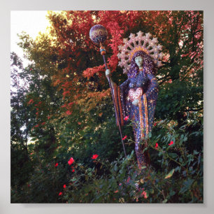 goddess aza in eureka springs poster