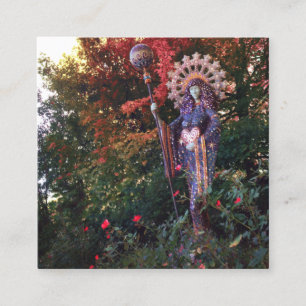 goddess aza in eureka springs square business card