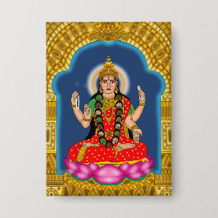 Goddess Bhairavi Button