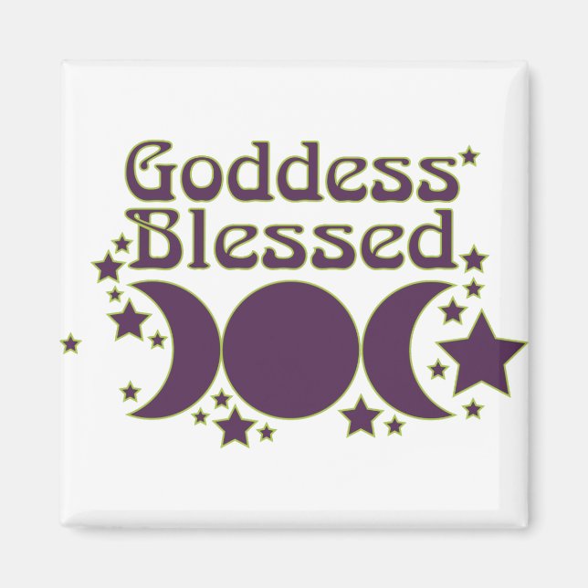 Goddess Blessed Magnets (Front)