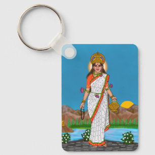 Goddess Brahmacharini Keychain