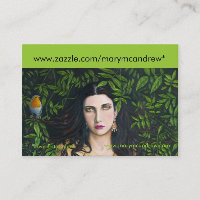 Goddess Business Card (Front)