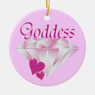 Goddess Ceramic Ornament