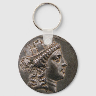 Goddess Cybele Tetradrachm Keychain