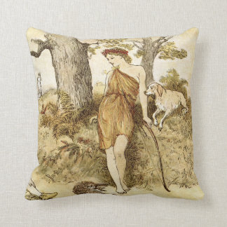 Goddess Diana Throw Pillow