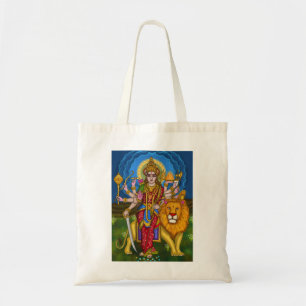 Goddess Durga Canvas Tote Bag