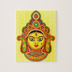 Goddess Durga (Dussehra Festival) Jigsaw Puzzle