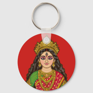 Goddess Durga Keychain
