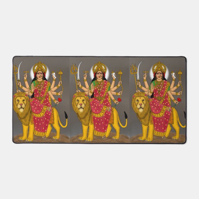 Goddess Durga Mouse Pad (Front)