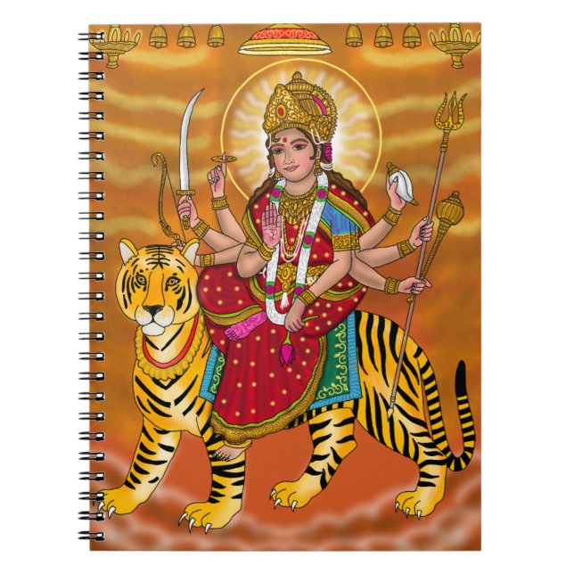 Goddess Durga Notebook (Front)