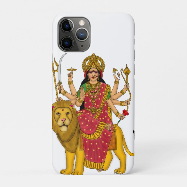 Goddess Durga Phone Case (Back)
