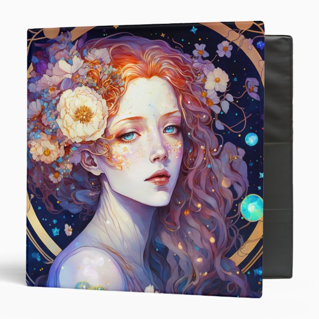 Goddess Fantasy Art 3 Ring Binder (Front/Inside)
