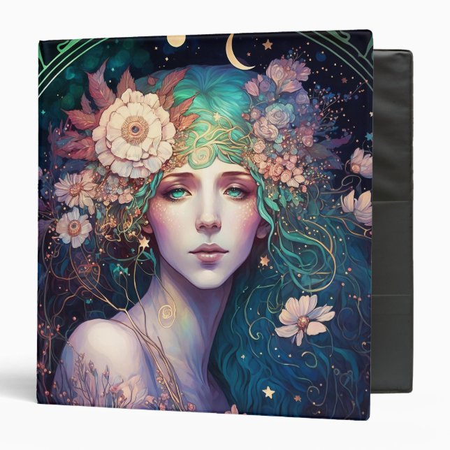 Goddess Fantasy Art 3 Ring Binder (Front/Inside)