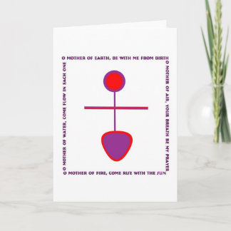 Goddess Greeting Song Card