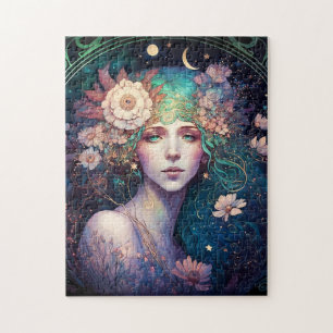 Goddess Imaginaire Art Jigsaw Puzzle