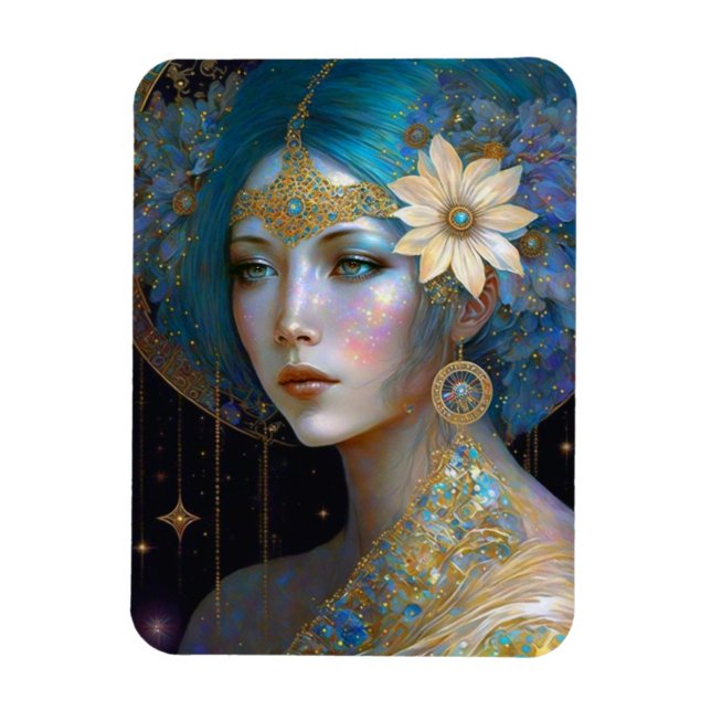 Goddess Imaginaire Art Magnet (Vertical)
