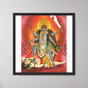 Goddess Kali Canvas Print