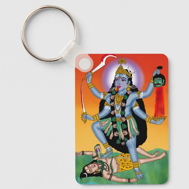Goddess Kali Keychain (Front)