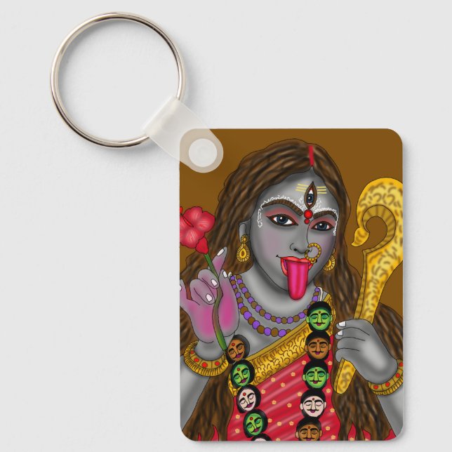 Goddess Kali Keychain (Front)