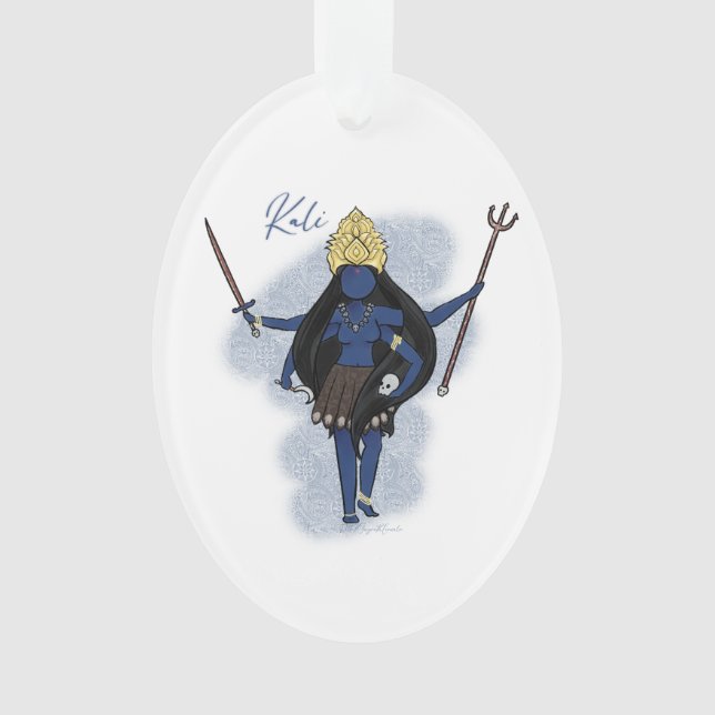 Goddess Kali Ornament (Front)