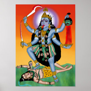Goddess Kali Poster
