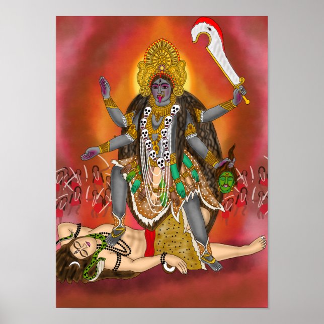 Goddess Kali Poster (Front)