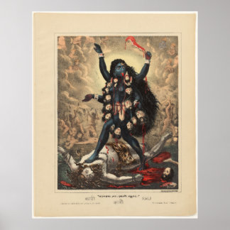 Goddess Kali, West Bengal, Calcutta Poster