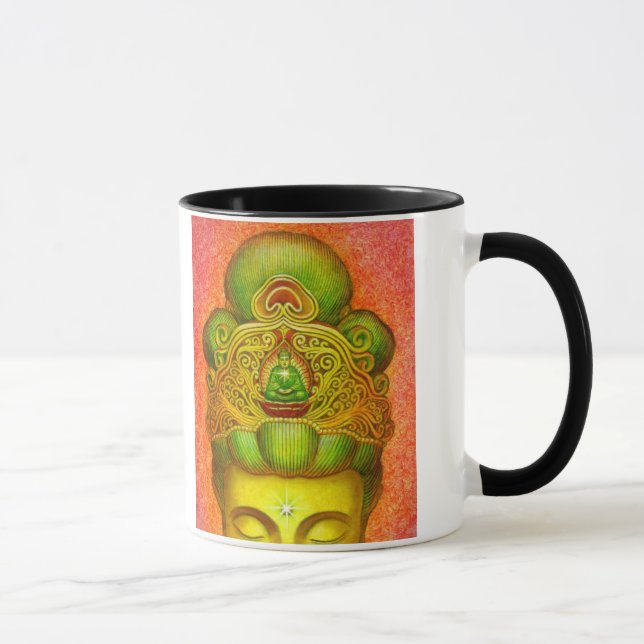 Goddess Kuan Yin's Crown Mug (Right)