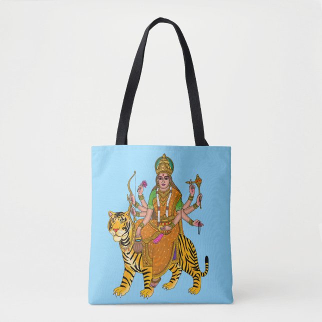 Goddess Kushmanda Tote Bag (Front)