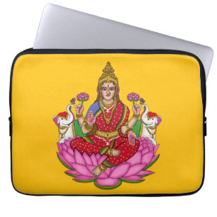 Goddess Lakshmi  Laptop Sleeve