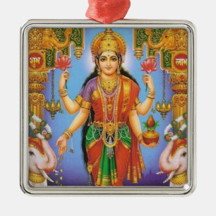 goddess-Lakshmi Metal Ornament