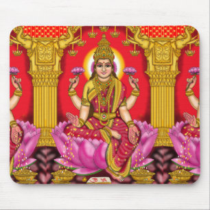 Goddess Lakshmi Mouse Pad