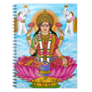 Goddess Lakshmi Notebook