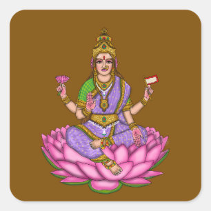 Goddess Lakshmi Sticker