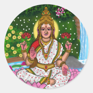 Goddess Lakshmi Sticker