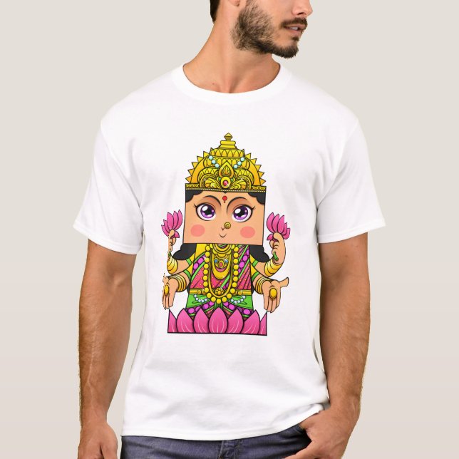 Goddess Lakshmi T-Shirt (Front)