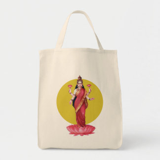 Goddess Lakshmi Tote Bag
