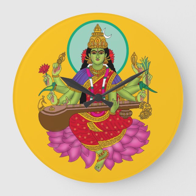 Goddess Matangi Clock (Front)