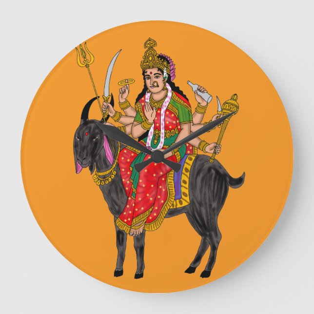 Goddess Meldi Wall Clock (Front)